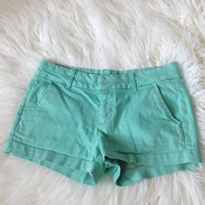 Harper Turquoise Shorts.